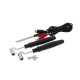 Kit complet accessoires appareil galvanique WEELKO 10004 avec 2 rouleaux et batonnet