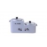 Chauffe-cire professionnel double cuve Twinwaxer Weelko 5 litres pour institut