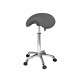 Tabouret ergonomique selle poney Weelko Organic 1022A pour esthétique gris