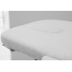 Housse de protection en tissu éponge blanc pour fauteuil d'esthétique Weelko 2210A