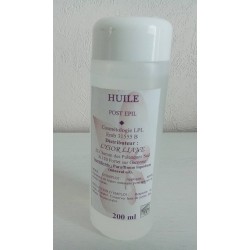 Huile Post Epilatoire 