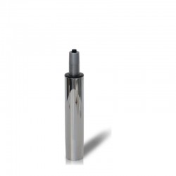 Vérin à gaz bas de rechange chromé 180 mm pour tabouret d'esthétique et de soin Weelko